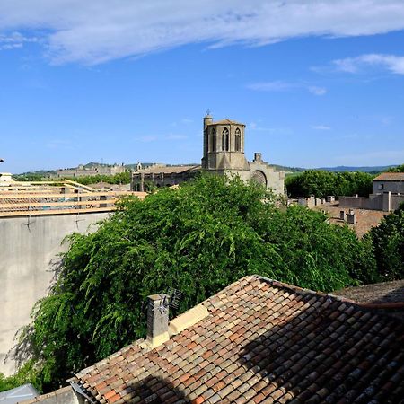 Ferienwohnung Mon Toit Carcassonnais •Hypercentre •Terrasse •Vue Carcassonne Exterior foto